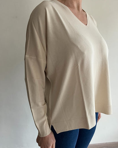 Maglia scollo a V art. P26IL401 DEJAVU