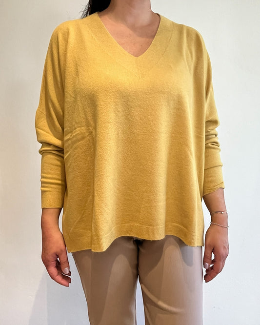 Maglia over scollo V art. 52019 CHEAP&CHIC
