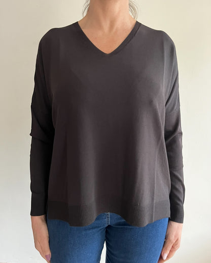 Maglia scollo a V art. P26IL401 DEJAVU