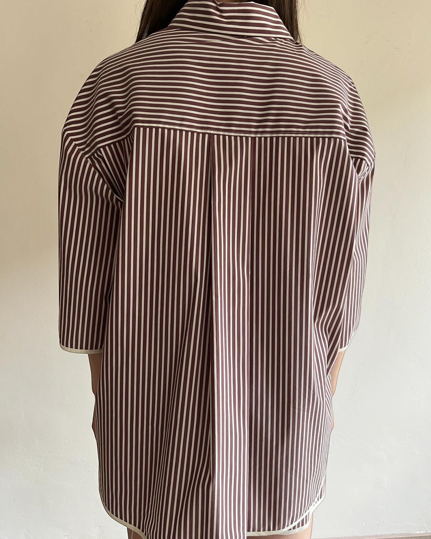 Camicia over righe art. TAB2355 VICOLO