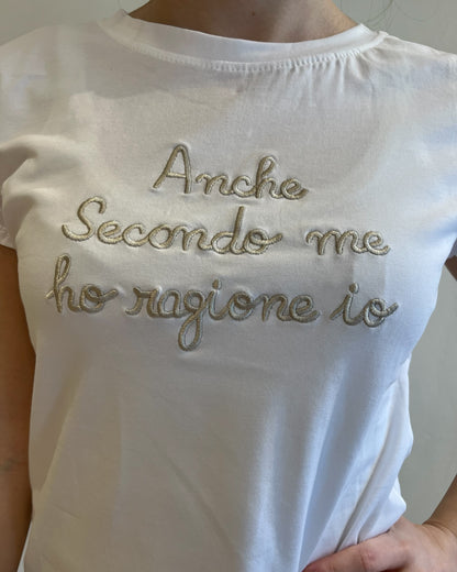 T-shirt scritte art. 81112 CHEAP&CHIC