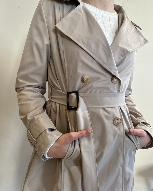 Trench con cintura art. G2275 CHEAP&CHIC