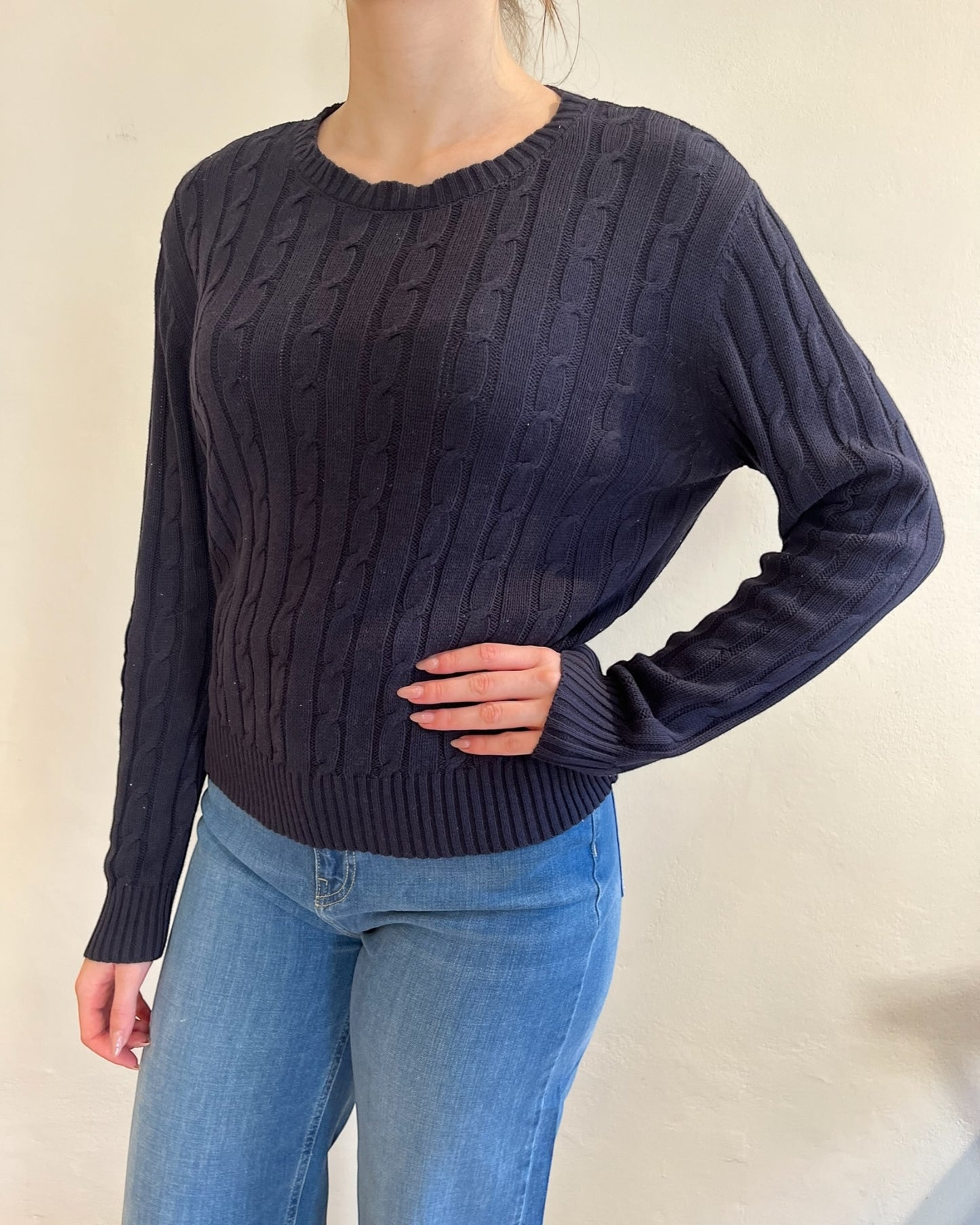 Maglia trecce art. JJ0001 CHEAP&CHIC