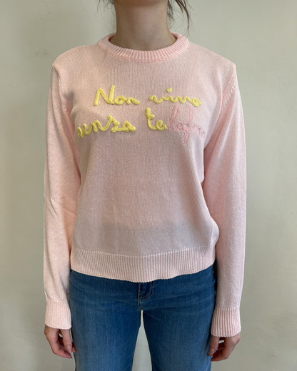 Maglia “Non vivo senza te lefono” art. 1655-03 CHEAP&CHIC