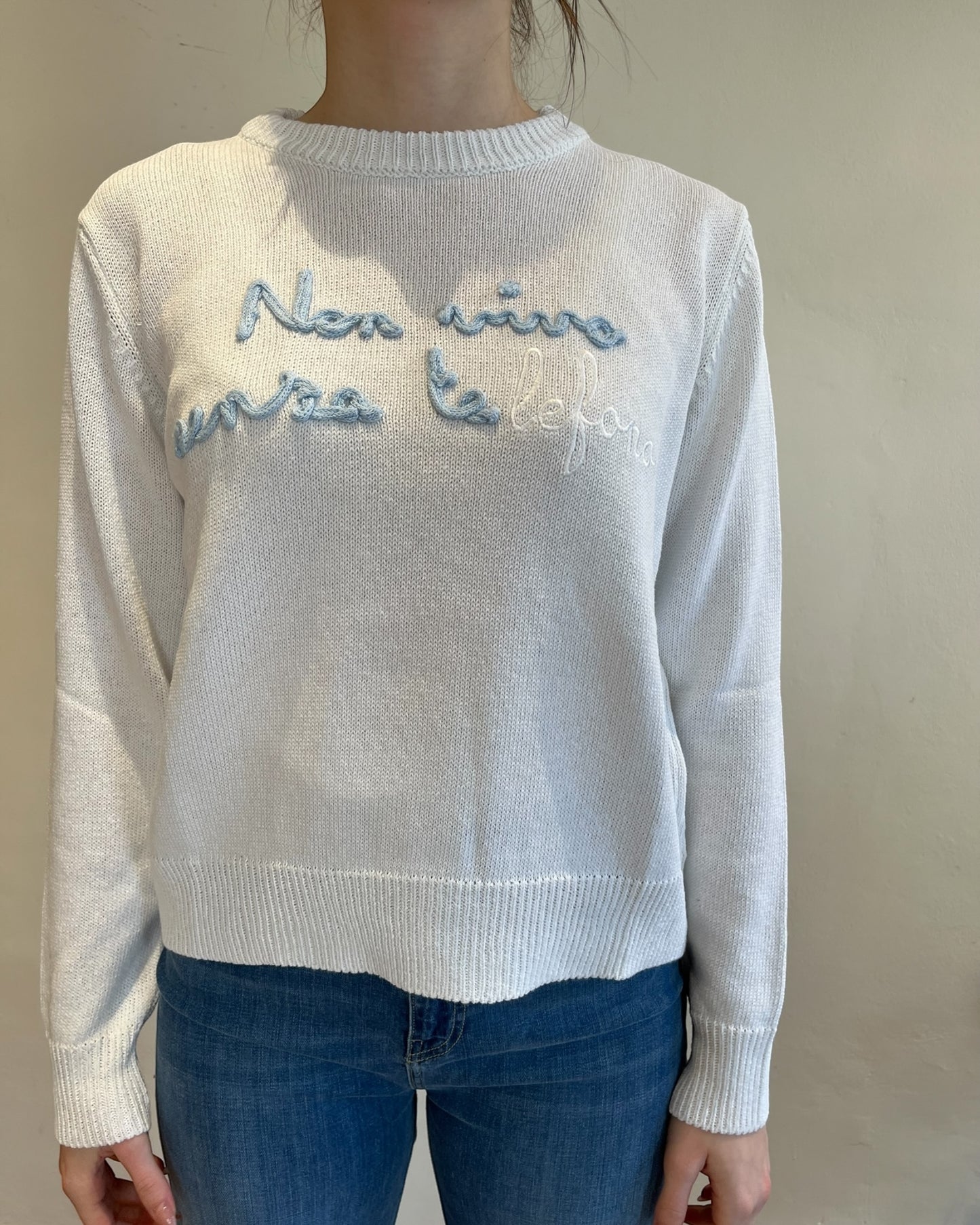 Maglia “Non vivo senza te lefono” art. 1655-03 CHEAP&CHIC