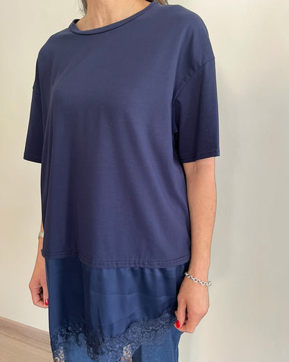 T-SHIRT BALZA IN PIZZO art.P26BU414 DEJAVU