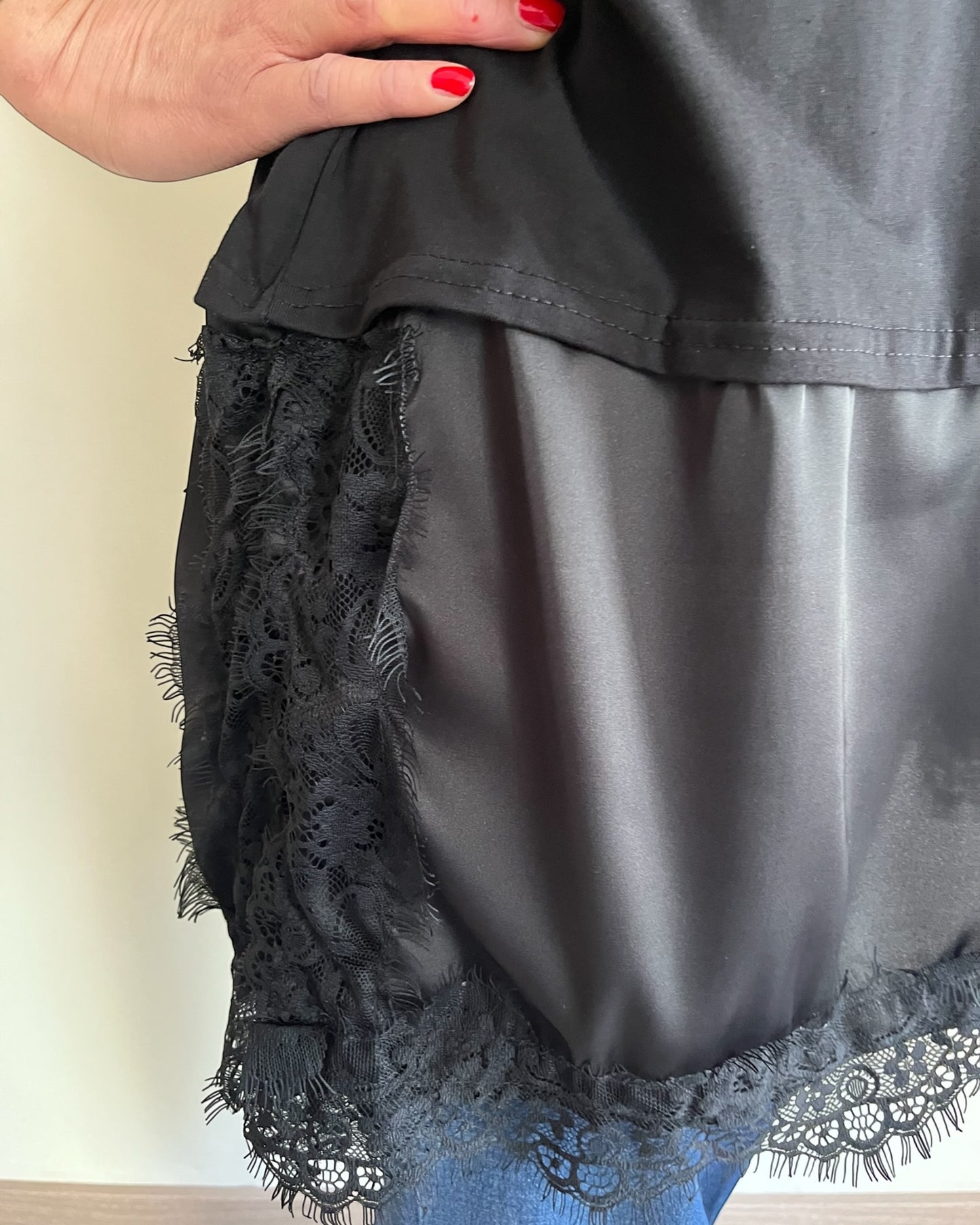 T-SHIRT BALZA IN PIZZO art.P26BU414 DEJAVU