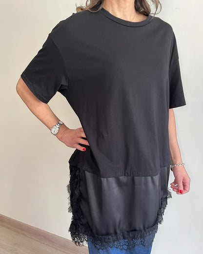 T-SHIRT BALZA IN PIZZO art.P26BU414 DEJAVU