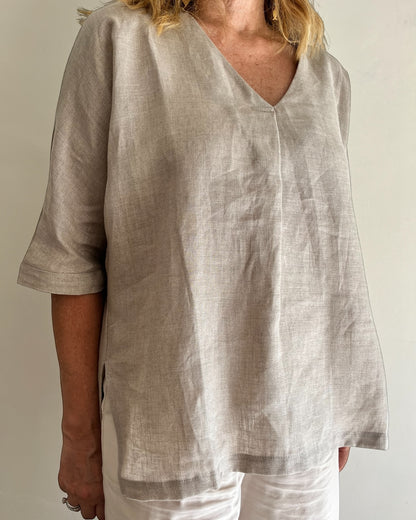 Casacca scollo a V art.MANTIDE CENTOLINO