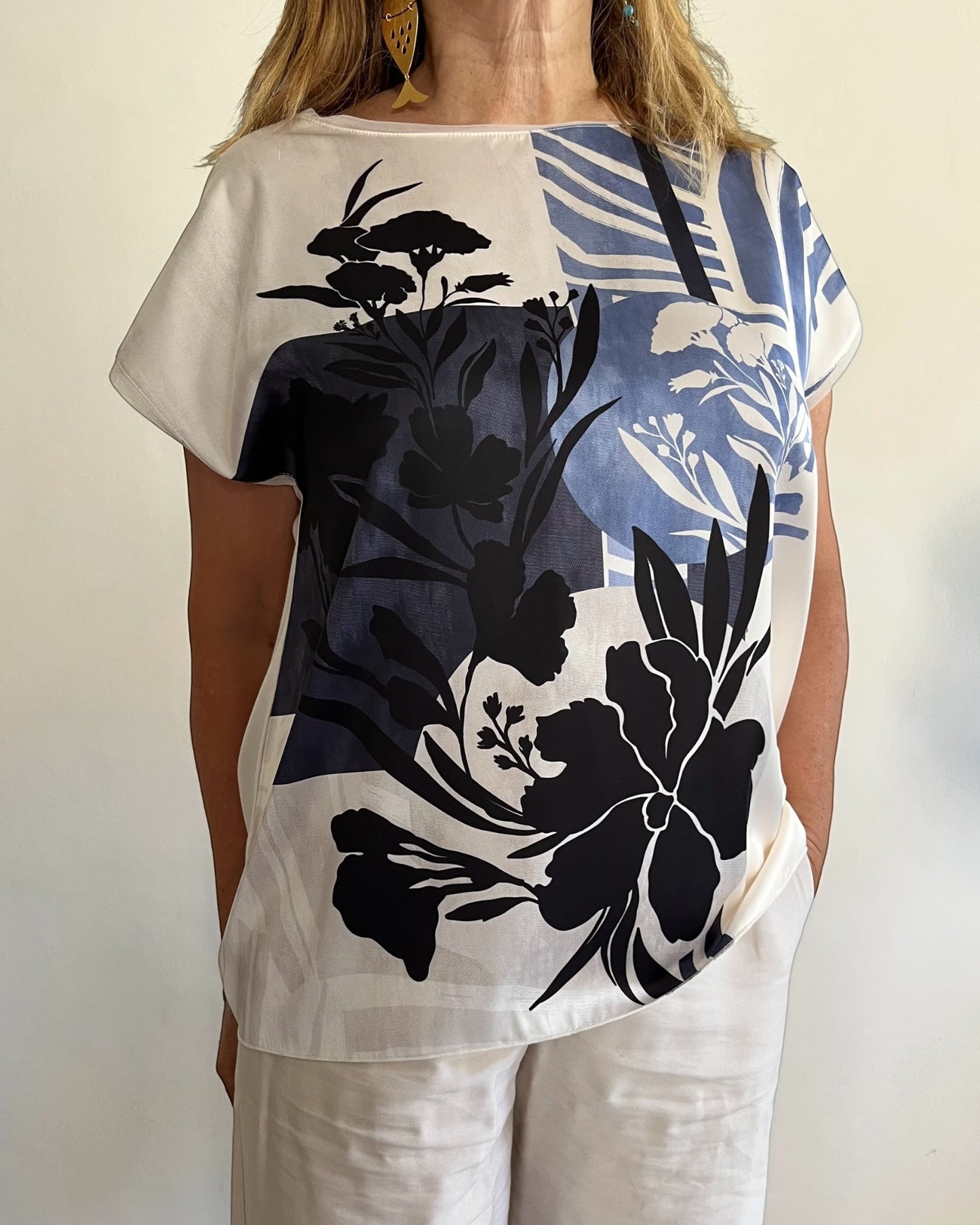 Blusa in fantasia art.1382 I COMPLICI