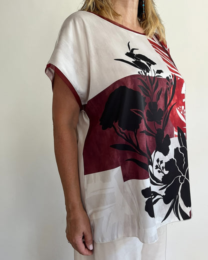 Blusa in fantasia art.1382 I COMPLICI