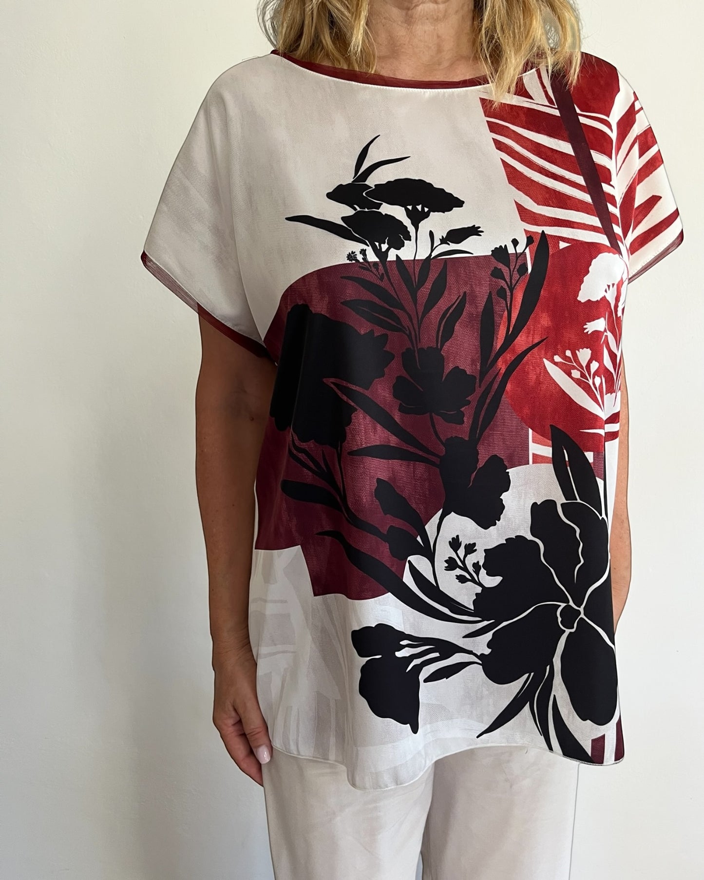 Blusa in fantasia art.1382 I COMPLICI