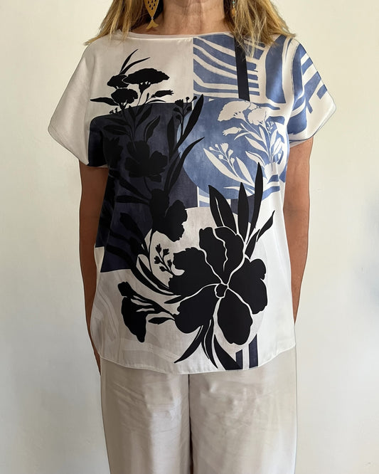 Blusa in fantasia art.1382 I COMPLICI
