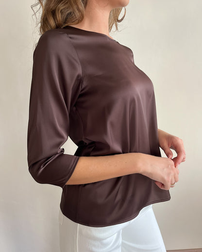 Blusa raso 3/4 CDP0IDG Imperial