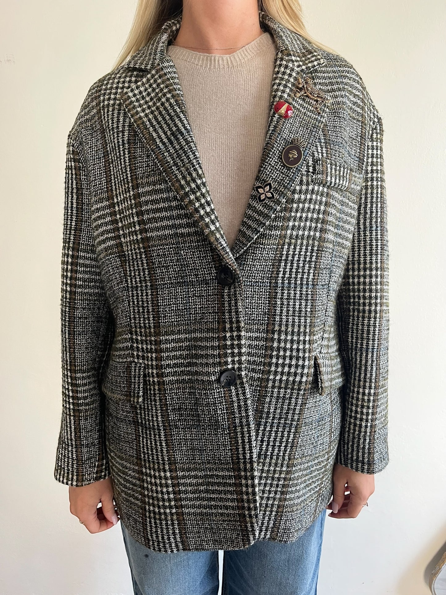 Giacca monopetto scatoletta art. 26B121 TENSIONE IN