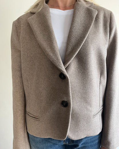 Giacca crop art. 26B1362 TENSIONE IN