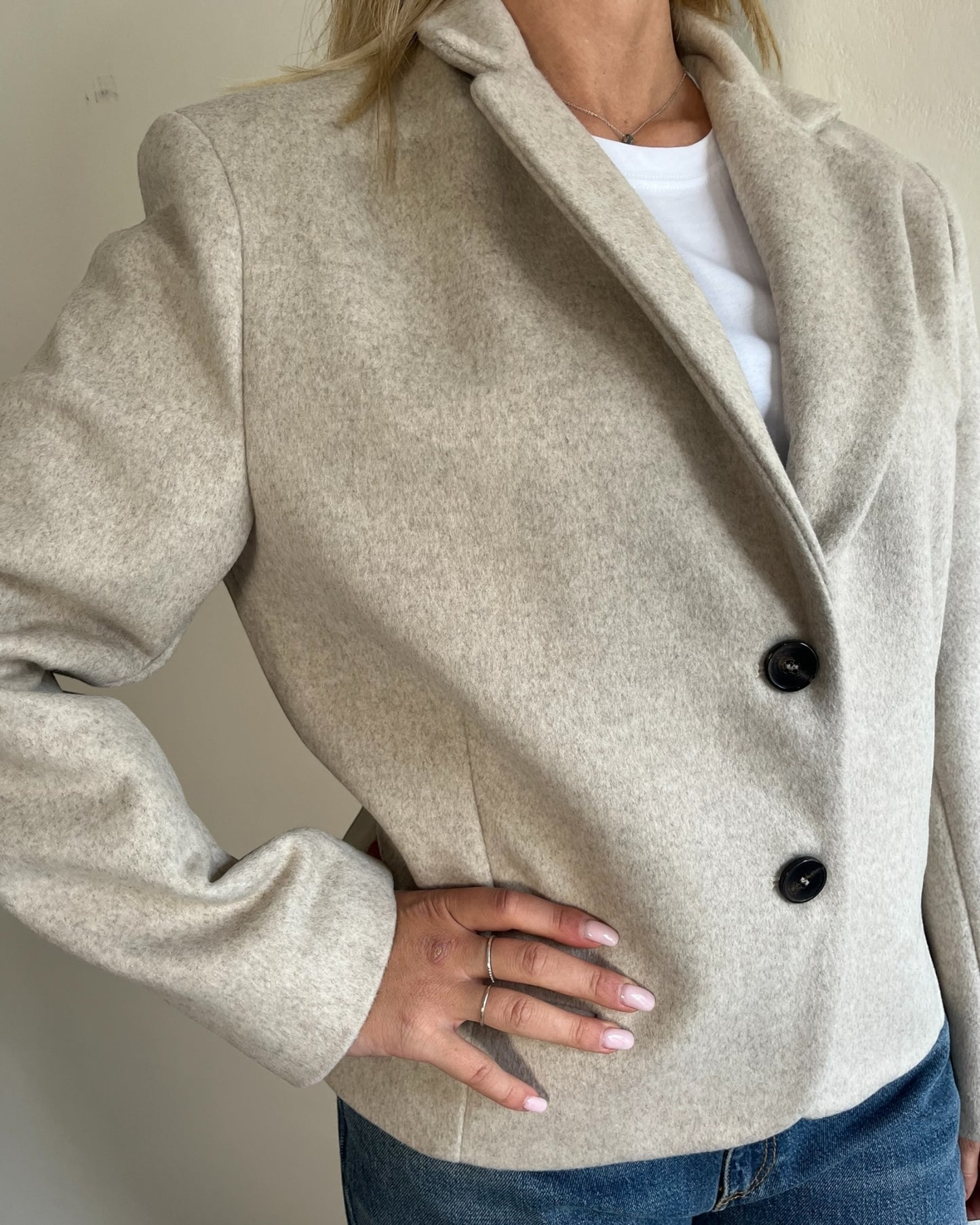 Giacca crop art. 26B1362 TENSIONE IN