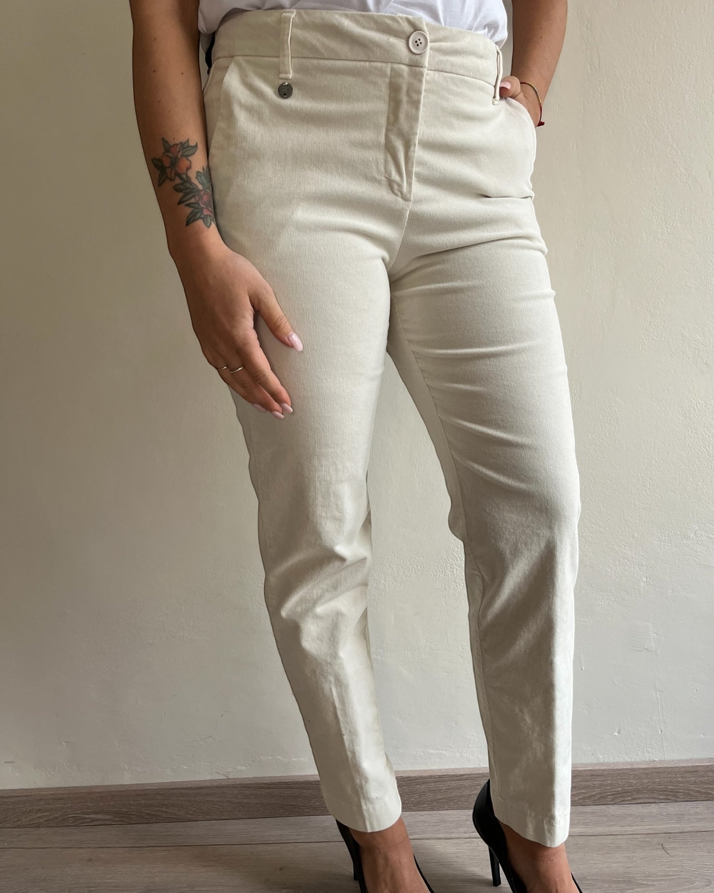 Pantalone velluto costine fine art. ALLEGRIA CHIARA D’ALBA