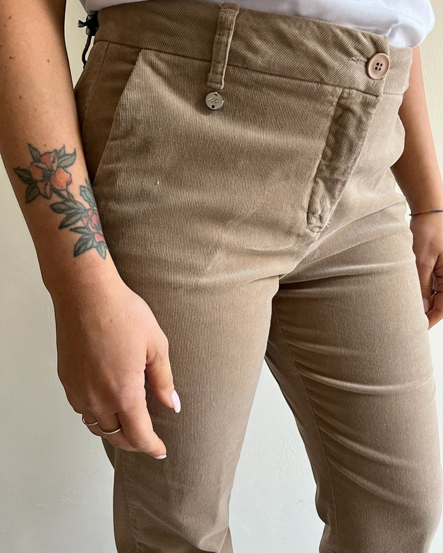 Pantalone velluto costine fine art. ALLEGRIA CHIARA D’ALBA