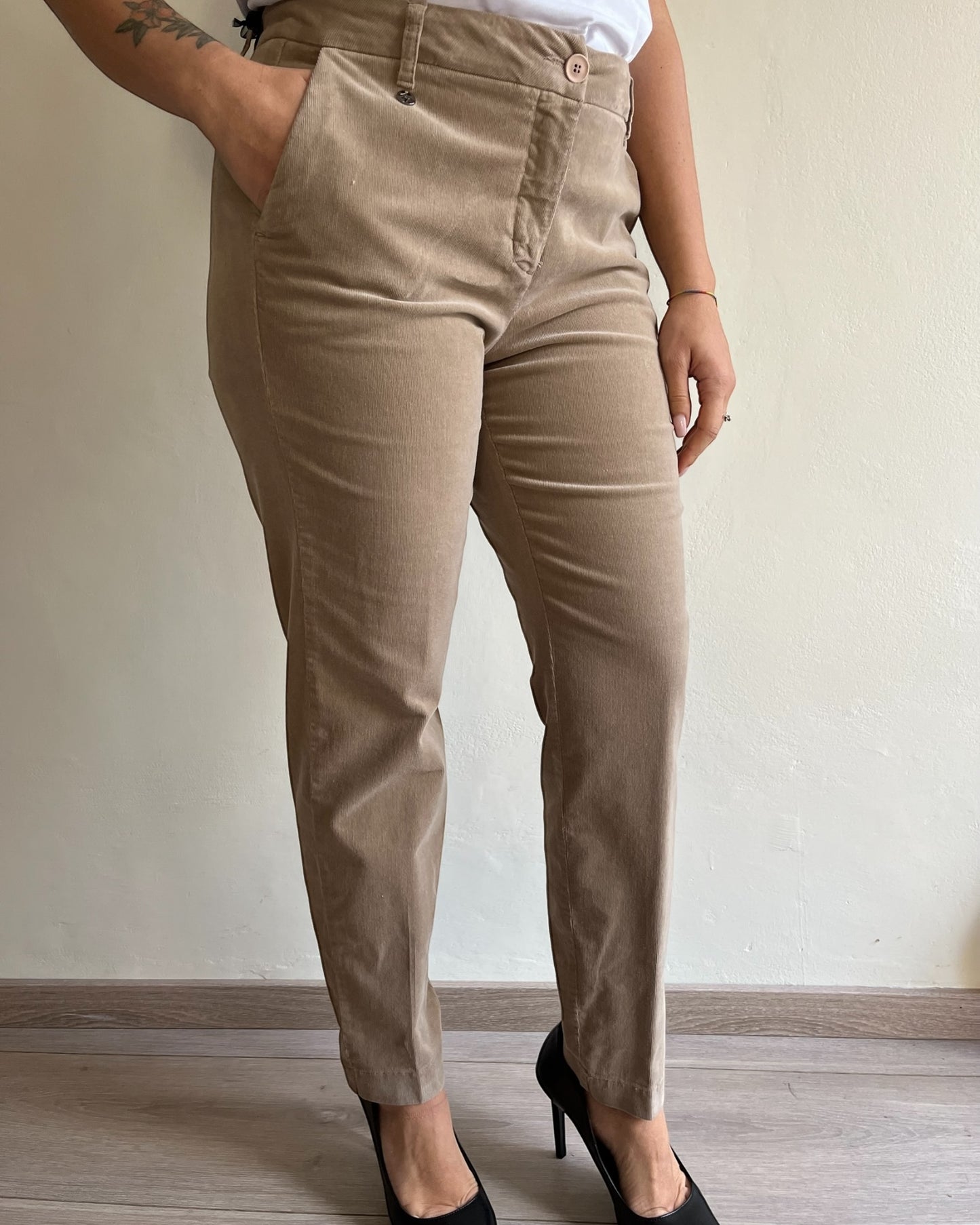 Pantalone velluto costine fine art. ALLEGRIA CHIARA D’ALBA