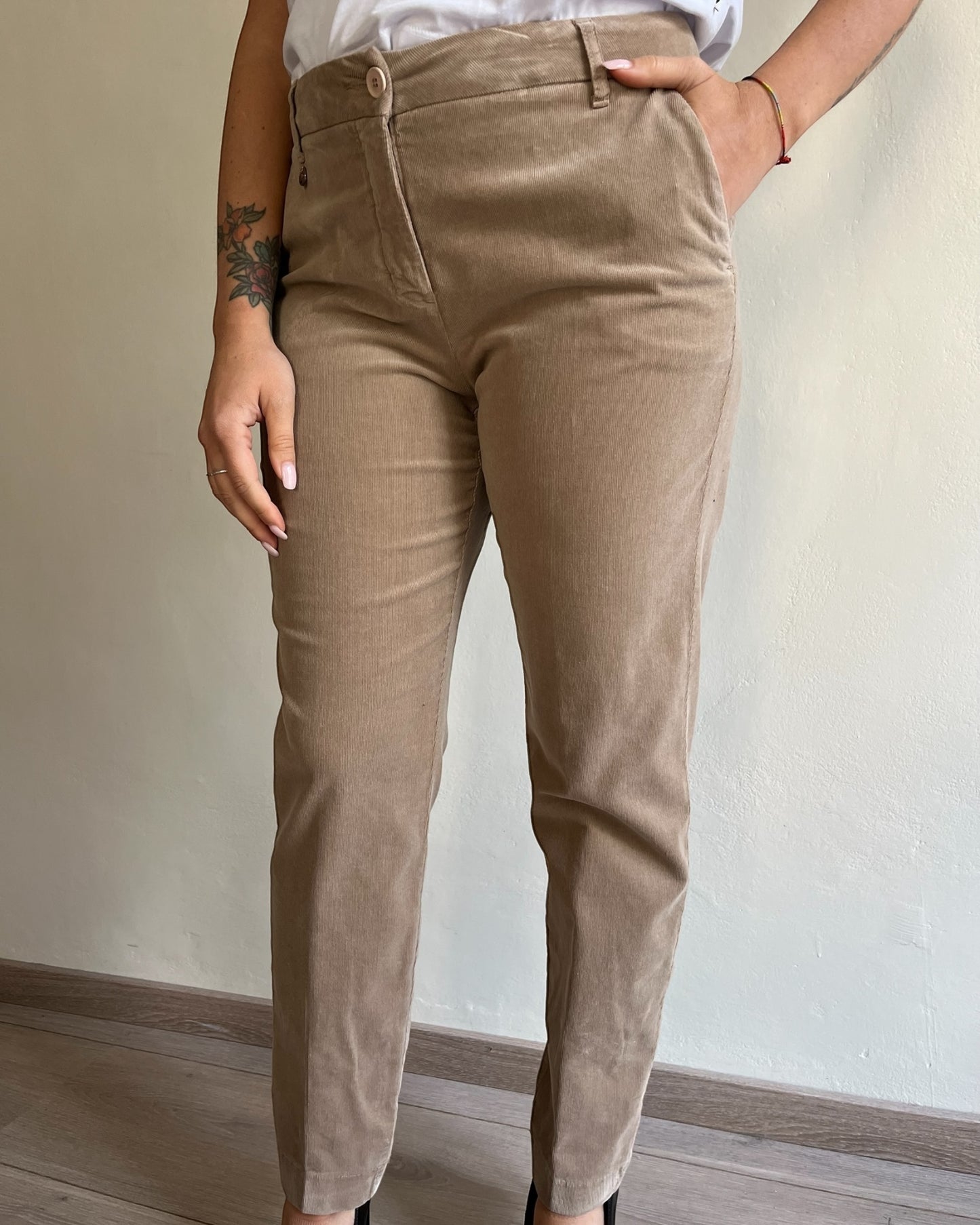 Pantalone velluto costine fine art. ALLEGRIA CHIARA D’ALBA