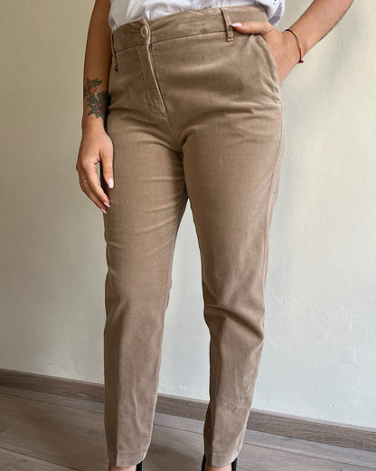 Pantalone velluto costine fine art. ALLEGRIA CHIARA D’ALBA