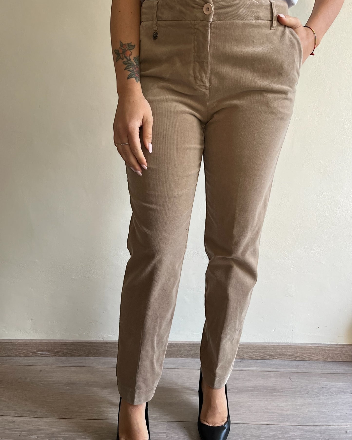 Pantalone velluto costine fine art. ALLEGRIA CHIARA D’ALBA