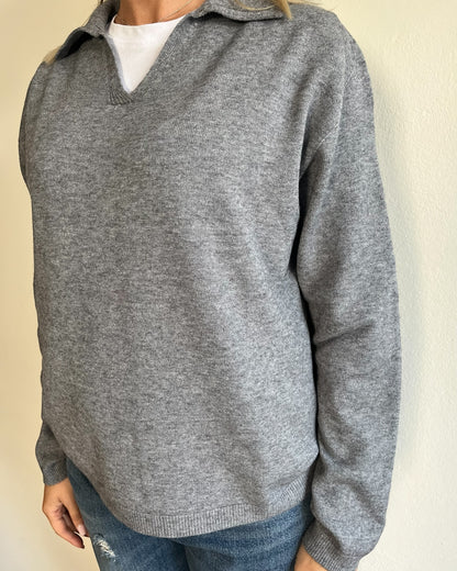 Polo scollo V manica lunga art. 520913 CHEAP&CHIC