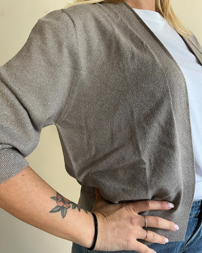 Cardigan crop lurex art. 520127 CHEAP&CHIC