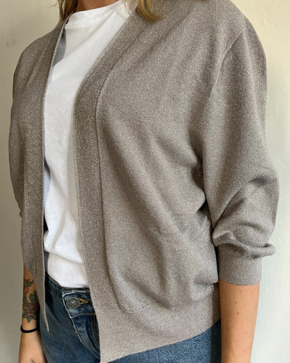 Cardigan crop lurex art. 520127 CHEAP&CHIC