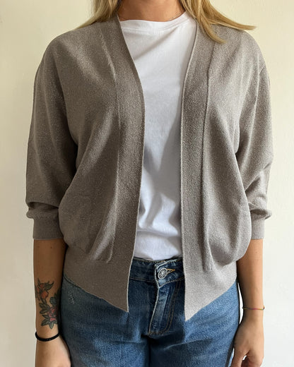 Cardigan crop lurex art. 520127 CHEAP&CHIC