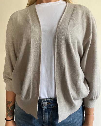 Cardigan crop lurex art. 520127 CHEAP&CHIC