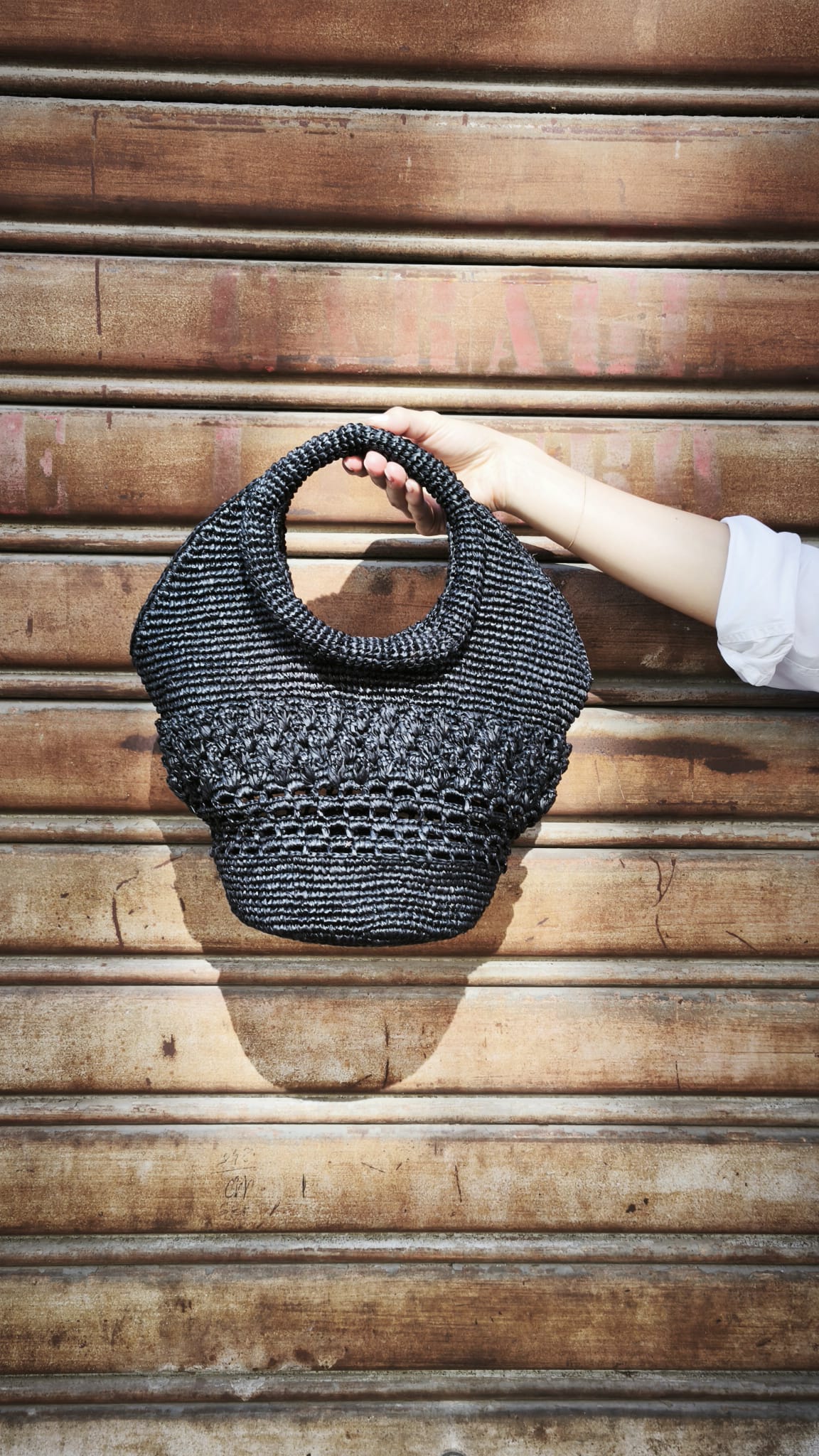 Borsa in rafia CARINE LIMAIA