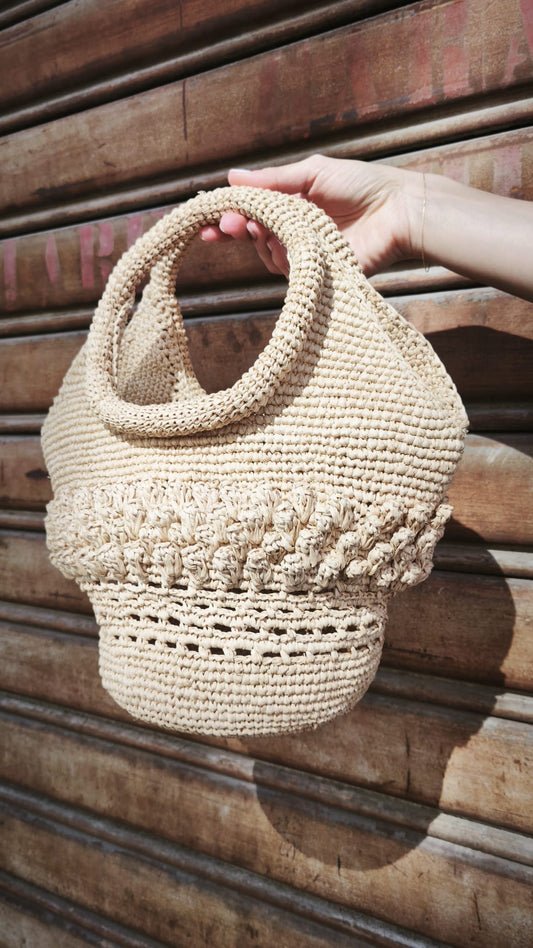 Borsa in rafia CARINE LIMAIA