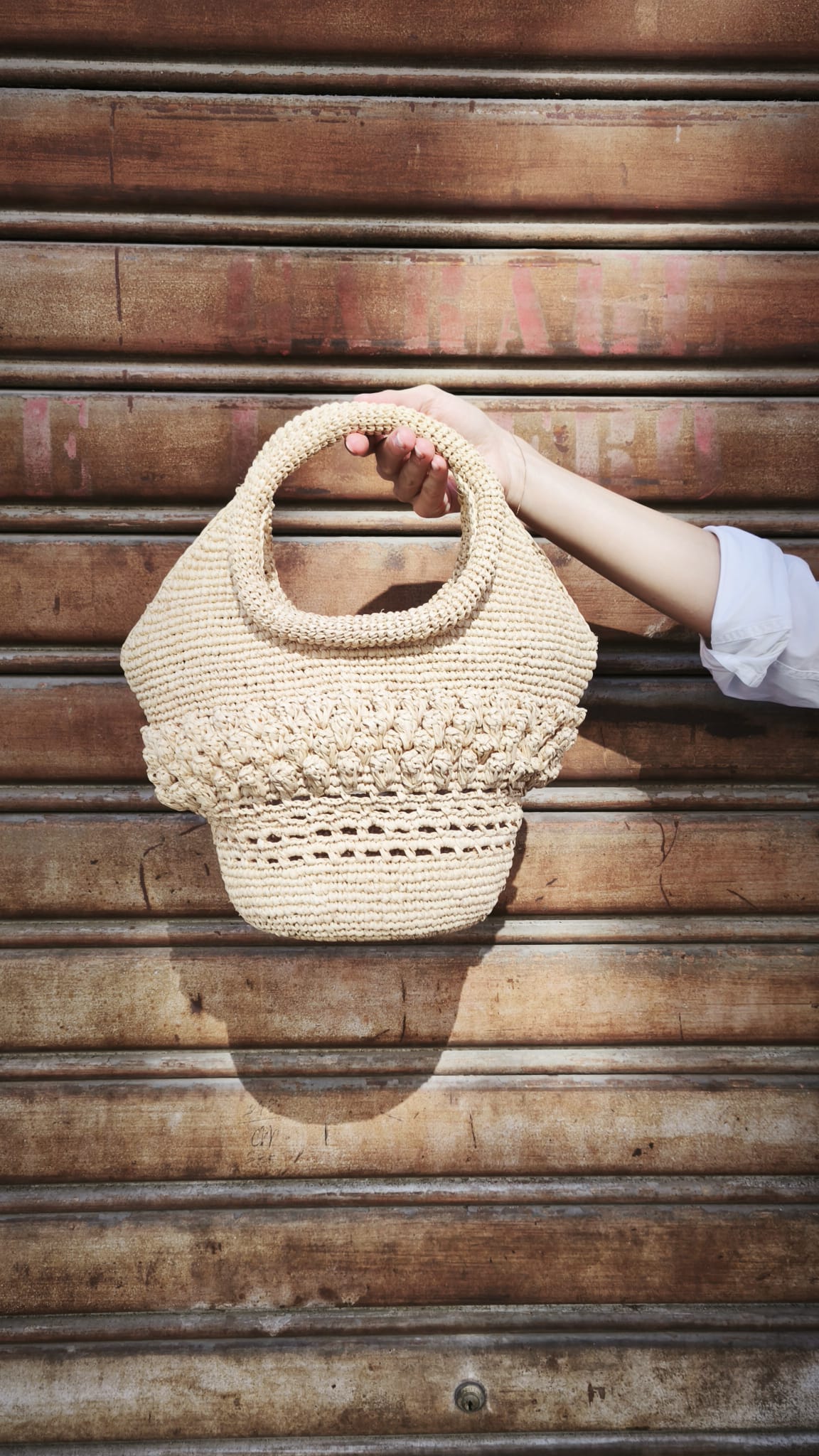 Borsa in rafia CARINE LIMAIA