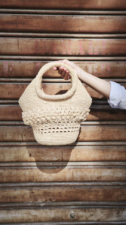 Borsa in rafia CARINE LIMAIA
