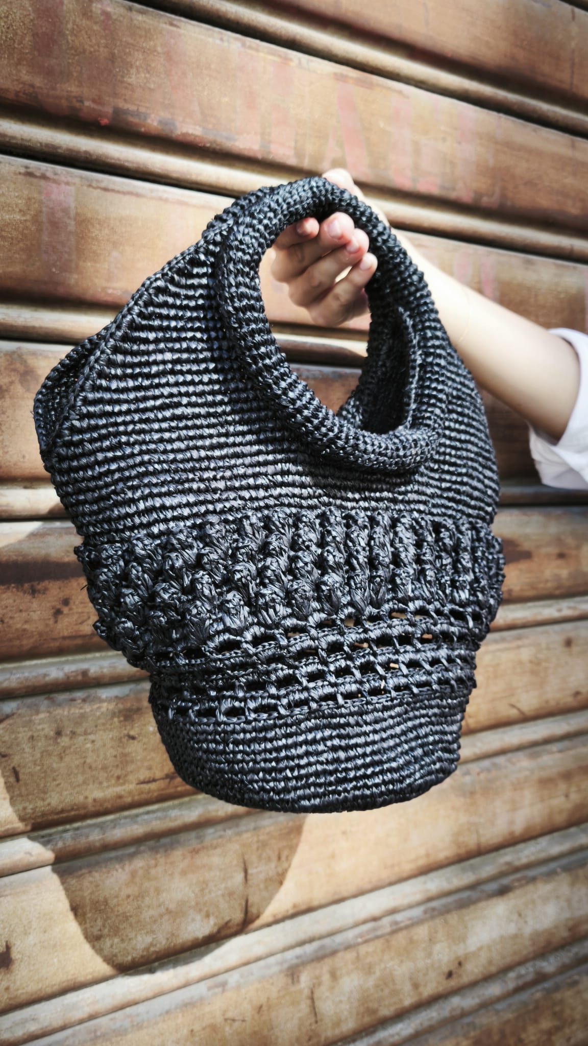 Borsa in rafia CARINE LIMAIA