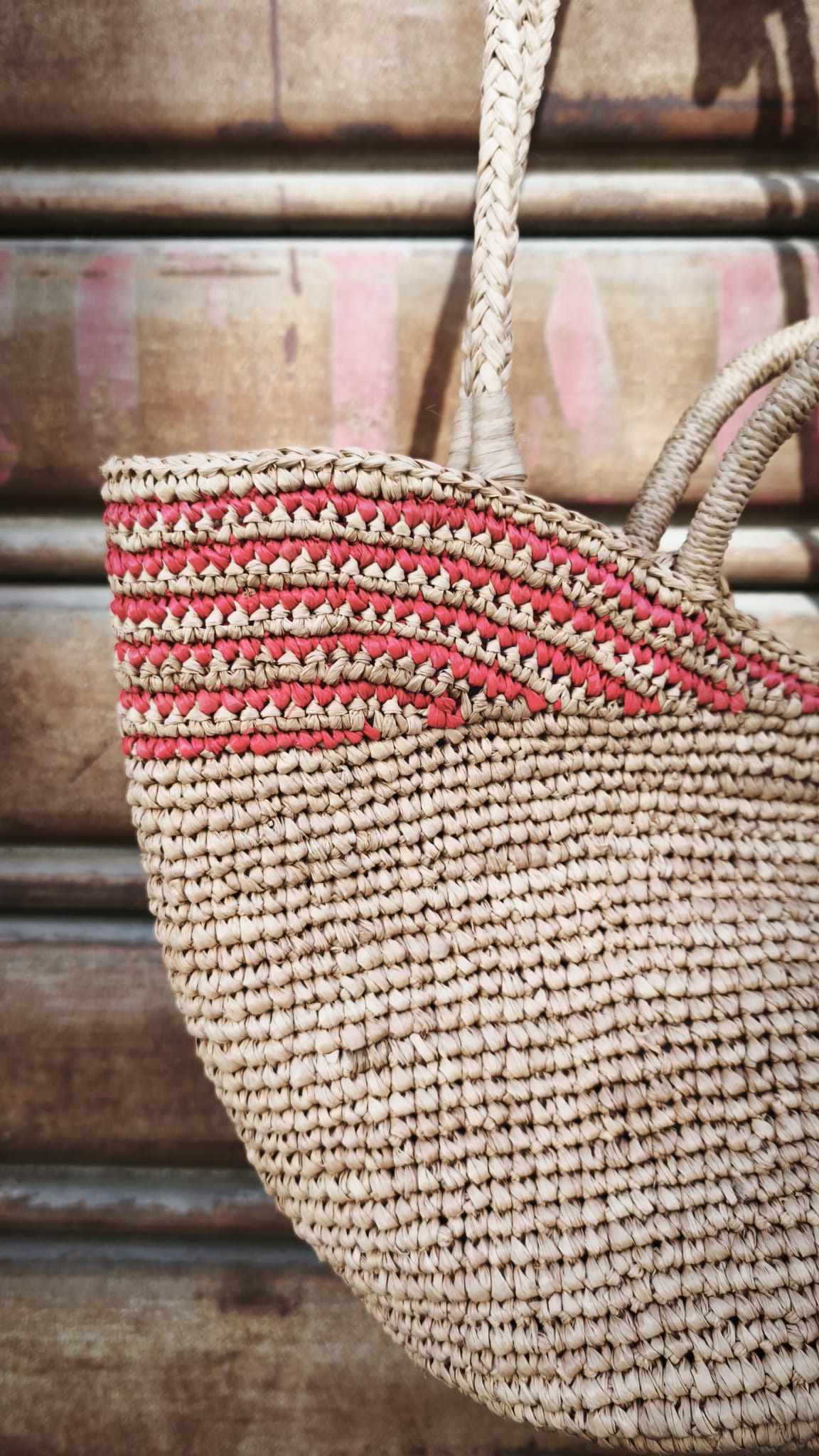 Borsa in rafia MAYA-M LIMAIA