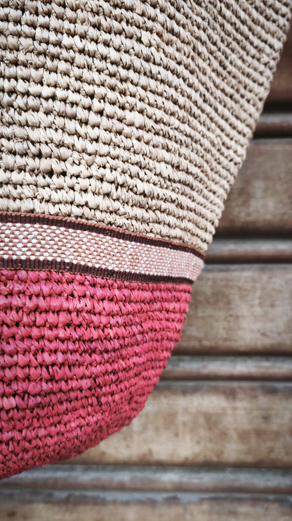 Borsa rafia art.AM703 ELIANINO LE VOYAGE EN PANIER