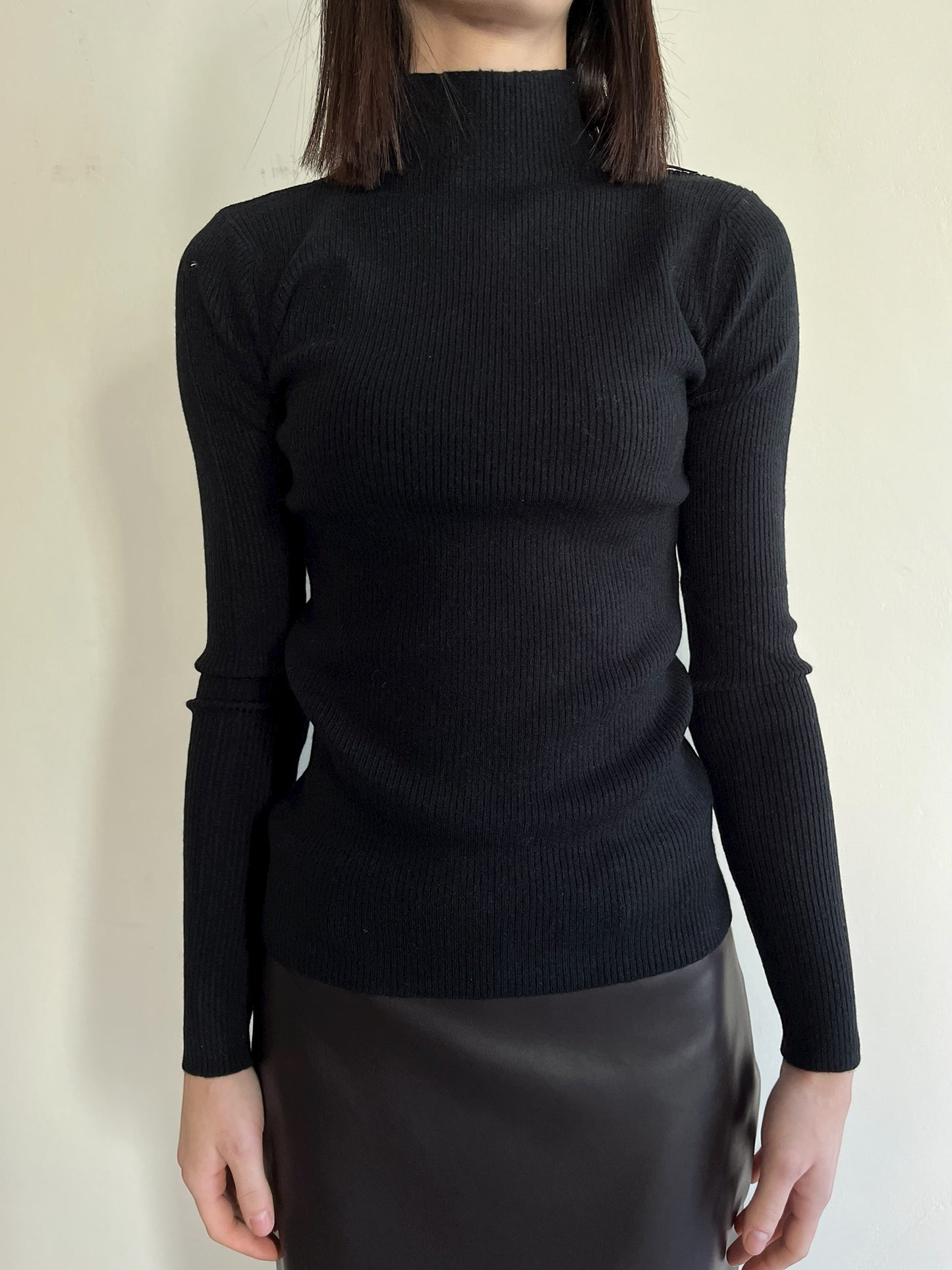 Lupetto a costine art. JN1012 CHEAP&CHIC