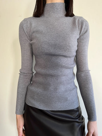 Lupetto a costine art. JN1012 CHEAP&CHIC