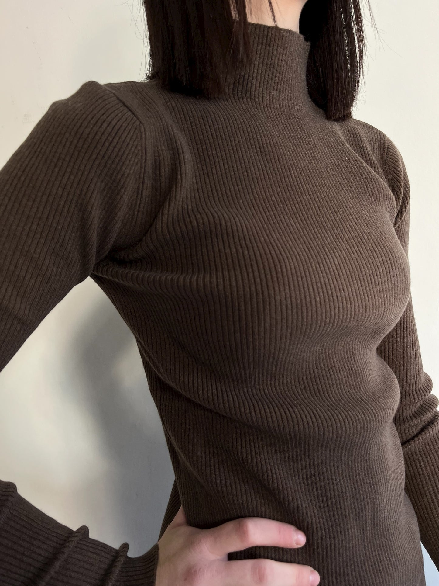 Lupetto a costine art. JN1012 CHEAP&CHIC