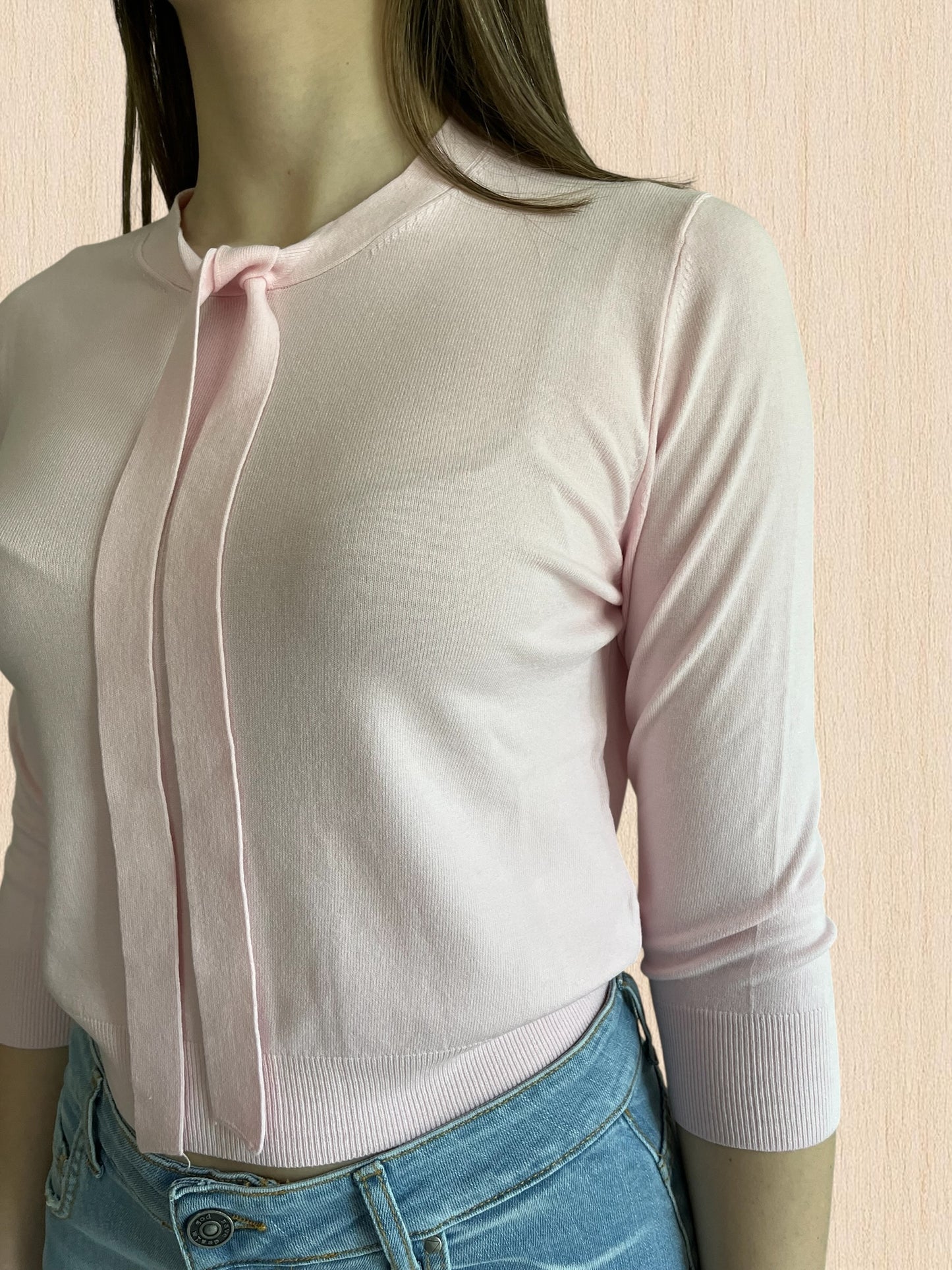 Maglia con fiocco art. 2AB2147 VICOLO