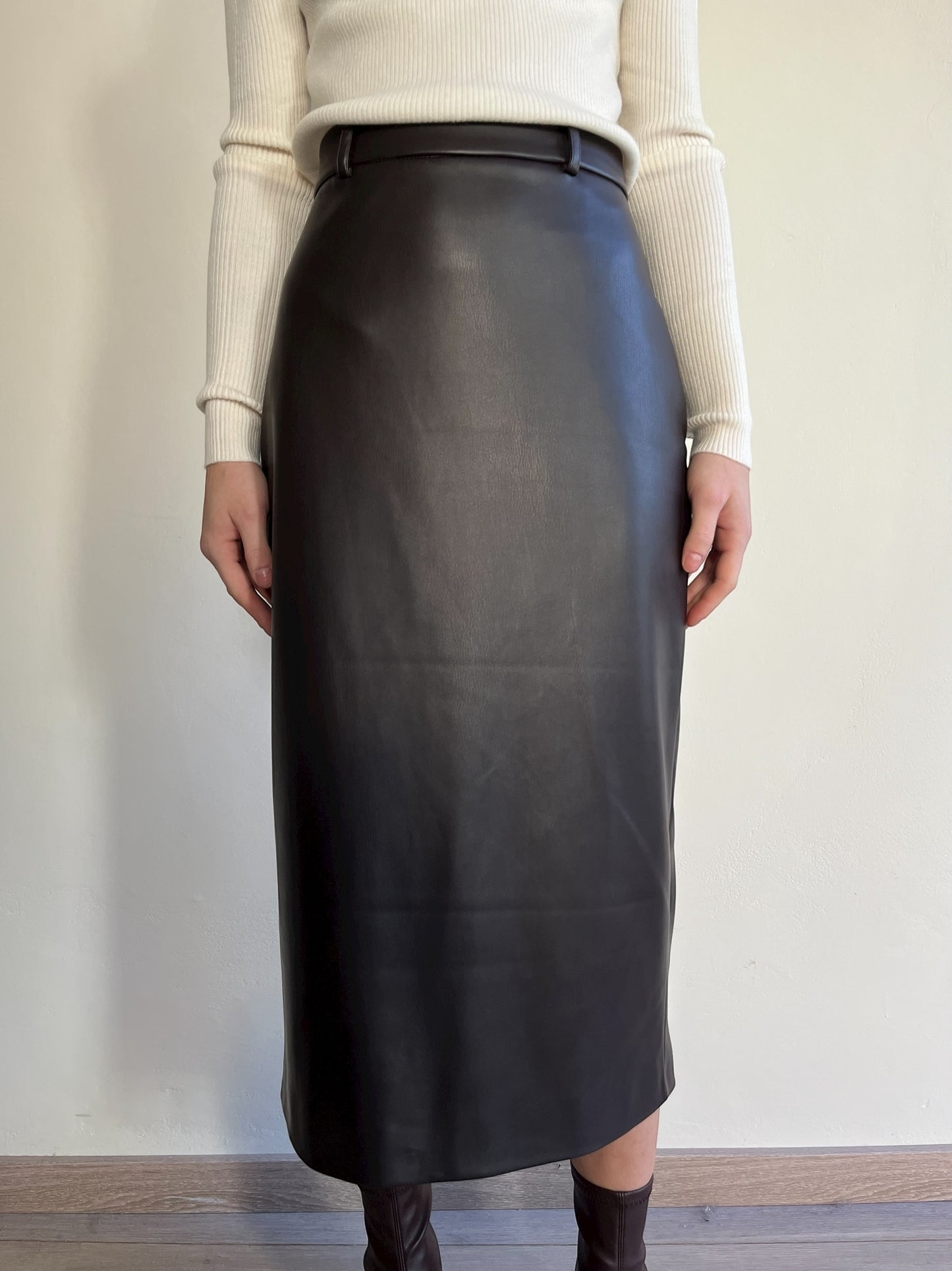 Gonna ecopelle art. TF1621 VICOLO