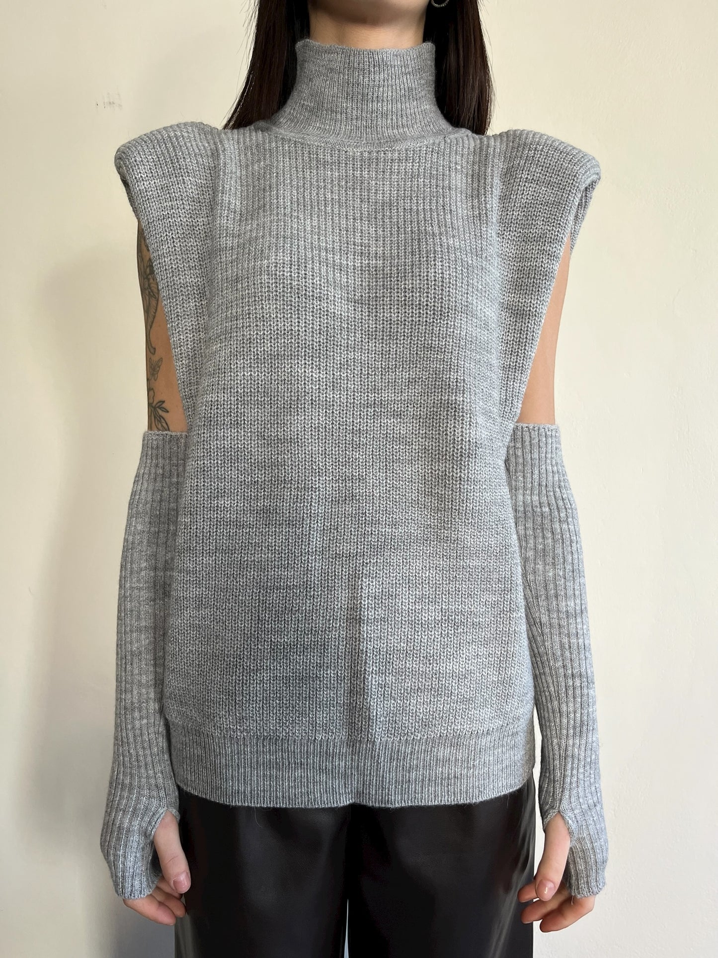 Gilet con manicotti art. 77332F VICOLO