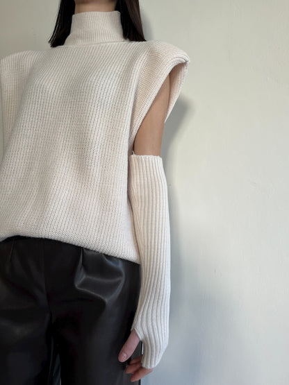 Gilet con manicotti art. 77332F VICOLO