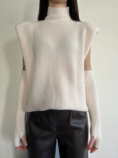 Gilet con manicotti art. 77332F VICOLO