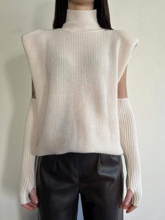 Gilet con manicotti art. 77332F VICOLO