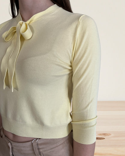 Maglia con fiocco art. 2AB2147 VICOLO