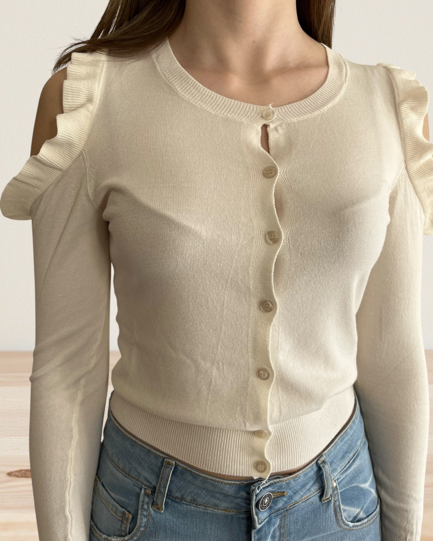 Maglia con cut out spalle art. 2AB2168 VICOLO